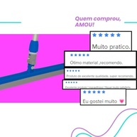 Rodo Wave Evolution Azul 50 cm - Alta Qualidade e Design Ergonômico | Bralimpia - imagem 5