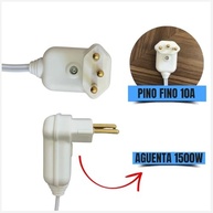 Extensão Régua 5 Tomadas 20A Branca 1,5m Bivolt: Potência e Segurança para Sua Casa - imagem 5