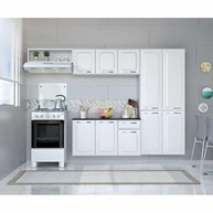 Cozinha Compacta Amanda 2023 Itatiaia em Aço Branca – 4 Peças Moderna e Resistente - imagem 3