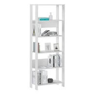 Estante Organizadora com 5 Nichos em Estilo Industrial - Cor Branco | Artely - imagem 5