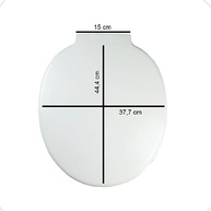 Assento Almofadado Branco Alumasa – Conforto e Estilo para seu Banheiro - imagem 3
