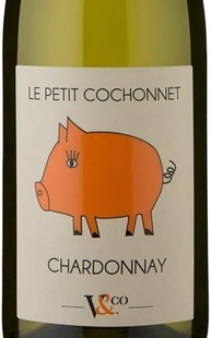 Vinho Branco Francês Le Petit Cochonnet I.G.P. Pays Doc Chardonnay 750 ml - imagem 1