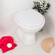 Assento Sanitário Oval Universal Branco - Compatível com Deca, Incepa, Celite, Icasa e Fiori - imagem 3