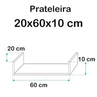 Prateleiras para Livros em MDF Branco - Design Moderno e Versátil - imagem 4