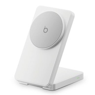 Carregador Sem Fio Basike 15W Magnético: Carregamento Rápido e Seguro para iPhone e AirPods (Branco) - imagem 2