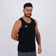 Regatas Kappa Basic: Kit 2 Preto e Branco - imagem 2