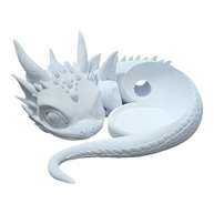 Suporte Dragão Branco para Echo Dot 5ª/4ª Geração: Design Único e Funcional - imagem 5