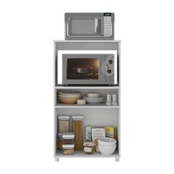 Balcão Multiuso de Cozinha Multimóveis Branco Premium – Organize com Estilo e Praticidade - imagem 5