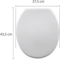 Assento Sanitário Almofadado Branco com Tampa - Conforto e Estilo para Seu Banheiro - imagem 3