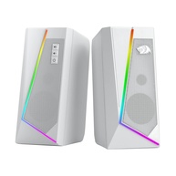 Caixa de Som Gamer Redragon Anvil RGB Branco (GS520W): Imersão Sonora e Estilo Único - imagem 1
