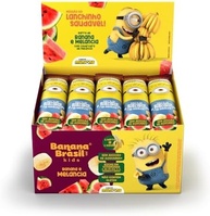 Banana Brasil Display Barra De Frutas Banana Kids Minions Sabor Melancia C/ 20 Unid. De 22G (440G) - imagem 3
