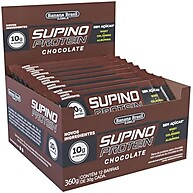 Barra Proteína Supino Chocolate - 12x30g Banana Brasil - imagem 3