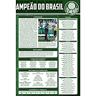 Coleção Palmeiras 2016: Pôster Oficial do Pentacampeonato Brasileiro - imagem 2