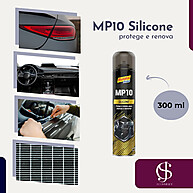 Silicone Spray MP10 300ml: Protege, Renova e Brilha - imagem 1
