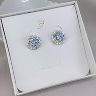 Brinco Zircônia Prata: Elegância que Brilha ✨ - imagem 1