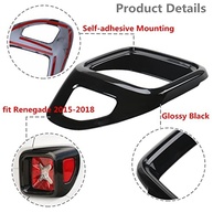 Kit 2 Capas Protetoras para Lanterna Traseira Jeep Renegade 2016-2018 - Preto Brilhante - imagem 5