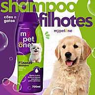 Shampoo Filhotes Mypetone 700mL: Cuidado Suave e Brilho - imagem 2