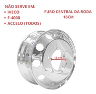 Roda de Alumínio SAE para Caminhão 3/4 - 6,00 X 17.5 - Brilho Impecável - imagem 4