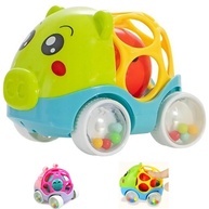 Brinquedo Interativo com Rodinhas Verde para Bebês e Infantis - Diversão Garantida! - imagem 1