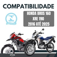 Kit Relação Transmissão Bros 160 XRE 190 Smart Fox com Retentor - Durabilidade e Performance - imagem 3