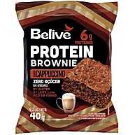 Brownie Proteico Cappuccino: Sem Açúcar, Glúten e Lactose - imagem 1