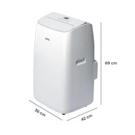Ar-condicionado Portátil Inverter 14000 Btus Eos Slim Quente e Frio Eap14iqf 110v - Tecnologia Avançada com Filtro Lavável - imagem 3