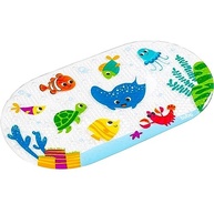 Tapete de Banho Infantil Buba Fundo do Mar - Antiderrapante e Divertido - imagem 2
