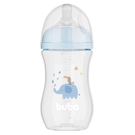 Mamadeira Easy Flow Elefante Azul 270ml - Sistema Anticólico BPA Free da Buba - imagem 2