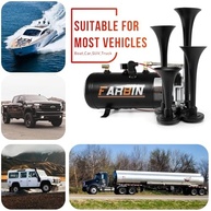 FARBIN Kit Buzina de Trem 178DB: Som Potente para Caminhão, Jeep e SUV - imagem 4