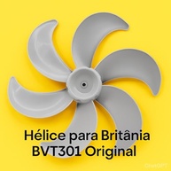 Hélice Original Britânia 30cm 6 Pás Cinza - Compatível BVT301 BVT30 BVT300 B300 PVT300 - imagem 3