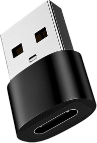 Adaptador USB Tipo C para USB Tipo A OTG 30W, Carregamento Rápido e Transferência de Dados, Compatível com iPhone 11 12 13 14 Pro Max, Android, MacBook, Notebook, Carro, Power Bank - imagem 1