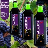 Suco de Uva Integral 100% Suco Garrafa 1L Kit c/6 Vinícola Aurora - imagem 3