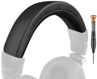 SOULWIT Capa Faixa de Cabeça Premium para Audio Technica ATH M50/M50X - Couro Sintético Durável e Confortável (Preto) - imagem 2