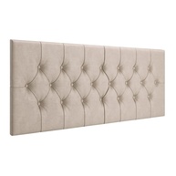 Cabeceira Capitonê para Cama Box Casal Queen 1,60m - Suede Areia - imagem 1