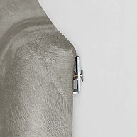 Cabeceira em L para Cama Solteiro com Proteção Lateral Estofada em Suede Premium - imagem 4