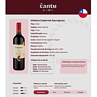 Chilano Tinto Cabernet Sauvignon: Sabor Frutado 750ml - imagem 4