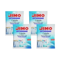 Kit 4 Unidades Jimo Antiumidade Cabide 250g - Elimine Umidade, Mofo e Bolor - imagem 1