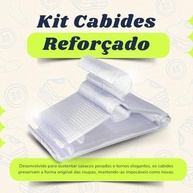 Kit 20 Cabides Acrílicos Transparentes Antideslizantes - Reforçados e Multifuncionais para Organizar Roupas - imagem 5