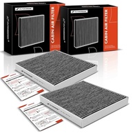 Kit 2 Filtros de Ar de Cabine com Carvão Ativado A-Premium para Audi e VW | Ar Puro e Limpo - imagem 2
