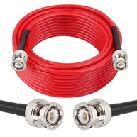 Cabo BNC MOOKEERF RG58 25FT: Conexão RF de Baixa Perda para Antenas, Rádios e Mais - imagem 1