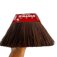Vassouras Piaçava Ipiranga Kit 3 Unidades com Cabo de Madeira - Durabilidade e Limpeza Eficiente - imagem 4