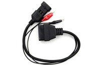 Cabo Adaptador OBD2 16 Pinos para Fiat 3 Pinos: Diagnóstico Essencial para Carros Antigos - imagem 1