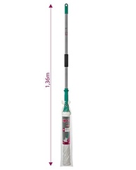 Noviça Mop Torção Microfibra Autossecante com Cabo - Limpeza Profunda Sem Esforço - imagem 3