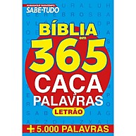 Caça-Palavras Bíblico: 365 Dias de Desafios e Fé - imagem 1