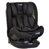 Cadeira Bebê Burigotto Spin Isofix Black 0-36kg: Segurança e Conforto Giratório 360º - imagem 1