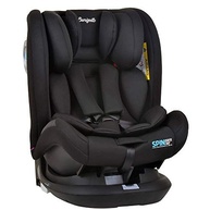 Cadeira Bebê Burigotto Spin Isofix Black 0-36kg: Segurança e Conforto Giratório 360º - imagem 2