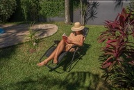 Cadeira Sevilha Reclinável em Aço Preta - Conforto e Estilo para Qualquer Ambiente - imagem 3