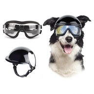 Conjunto Capacete e Óculos para Cães: Proteção e Estilo em Aventuras! - imagem 1