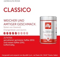 Café illy Torrado e Moído Clássico Para Cafeteiras Mokas - 250g - imagem 3