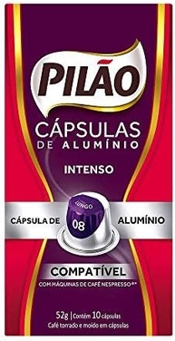Café Pilão Intenso Lungo 08: 10 Cápsulas de Alumínio para uma Experiência Encorpada - imagem 3